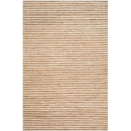 Safavieh Natural Fiber Hand Woven Rectangle Rug- Natural- 6 x 9 ft. NF653A-6